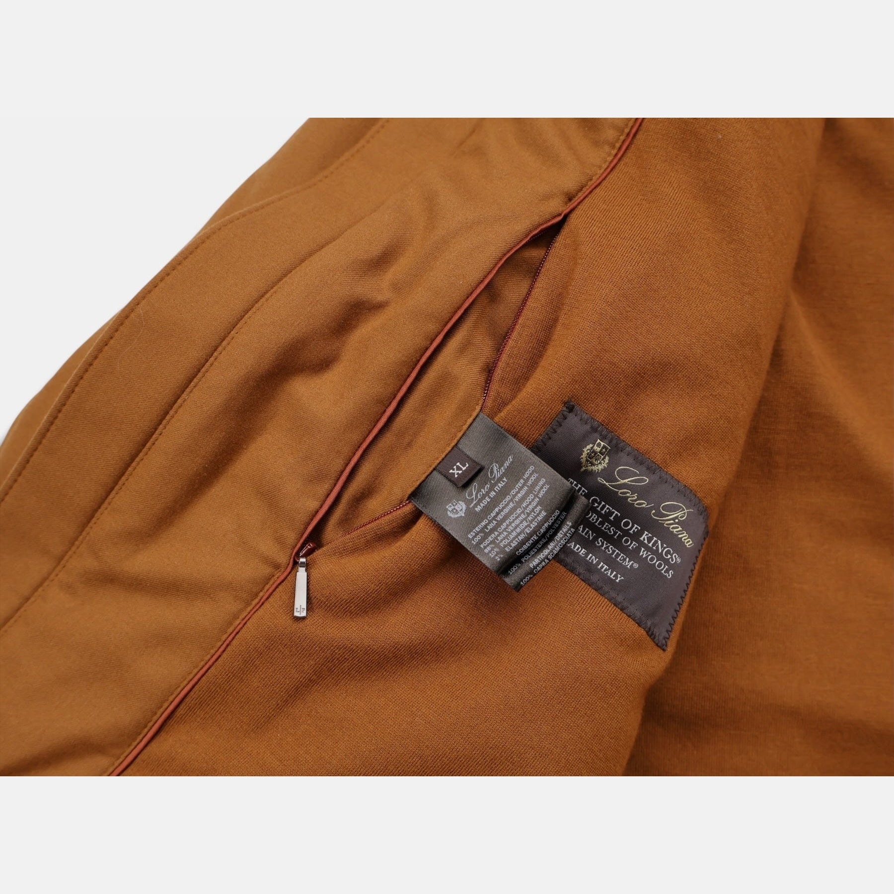Loro Piana Gift of Kings Herlem Jacket Vicuna Brown