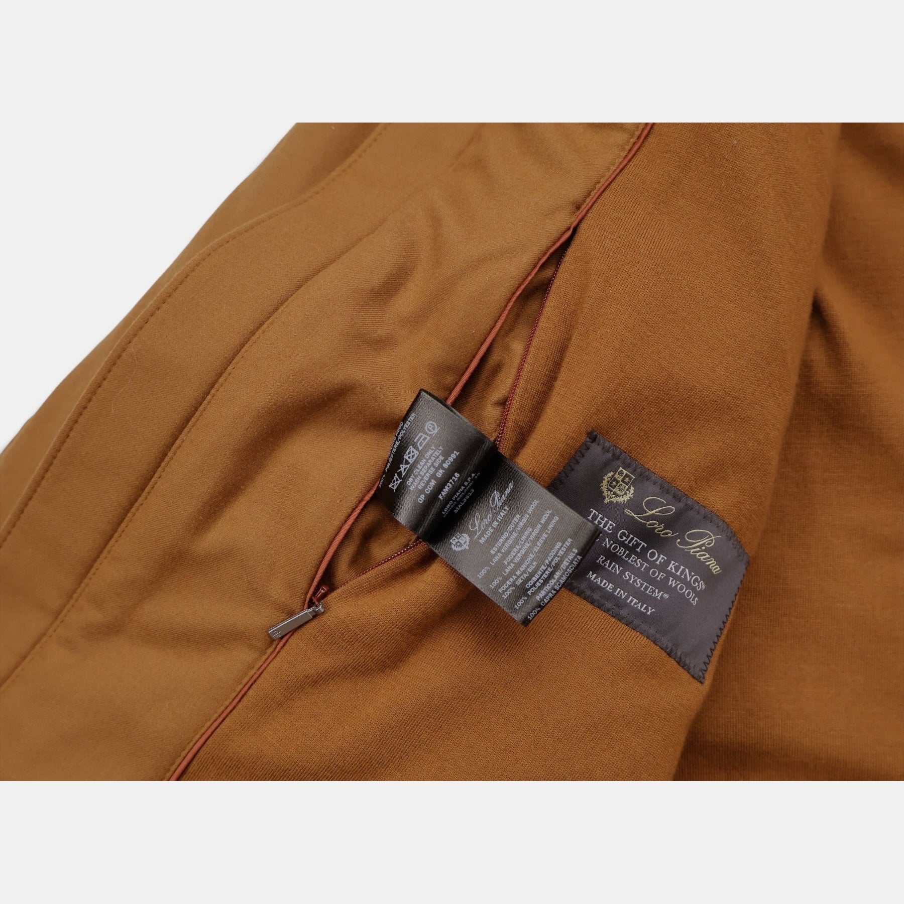 Loro Piana Gift of Kings Herlem Jacket Vicuna Brown