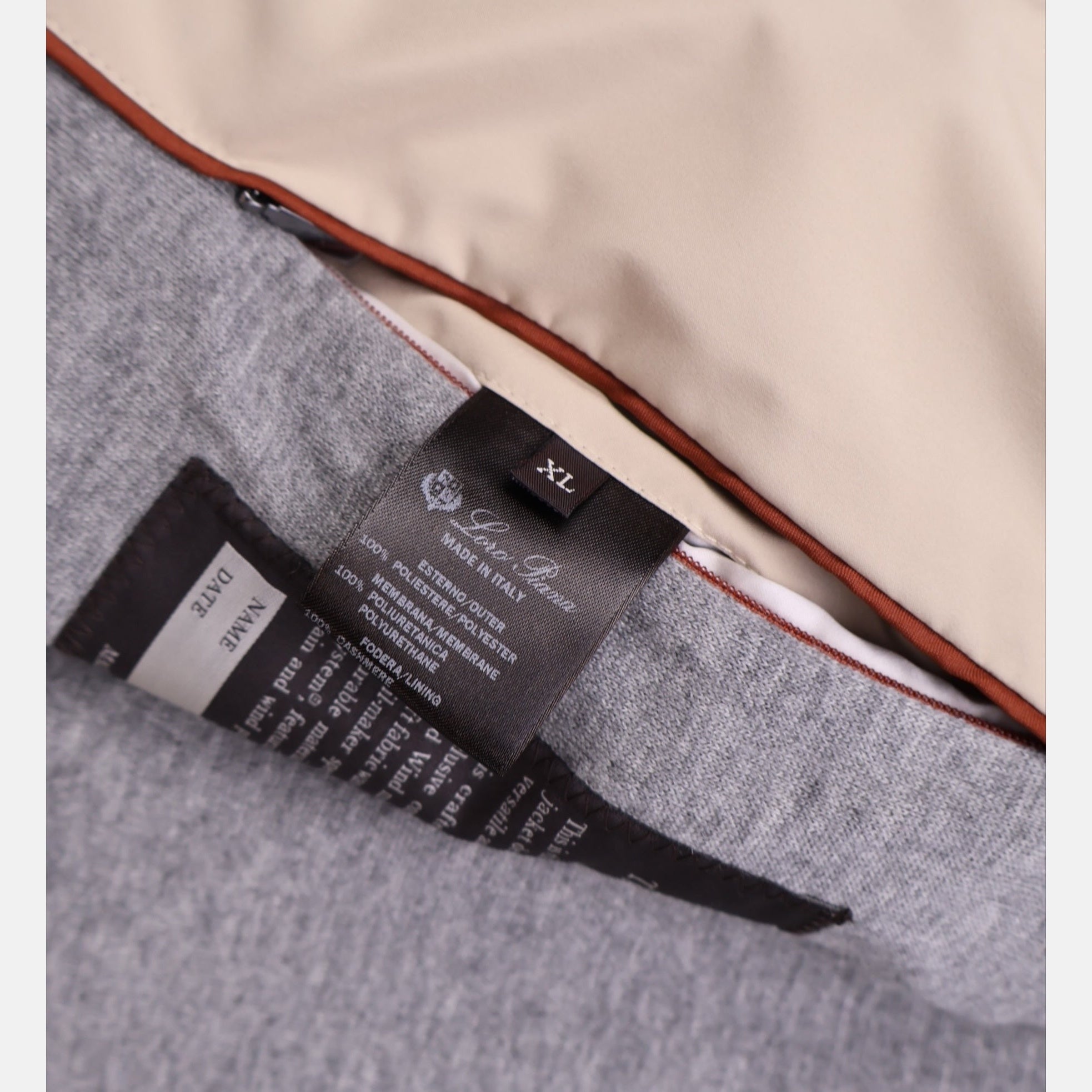 Loro Piana Windmate Traveller Bomber Sand Shell