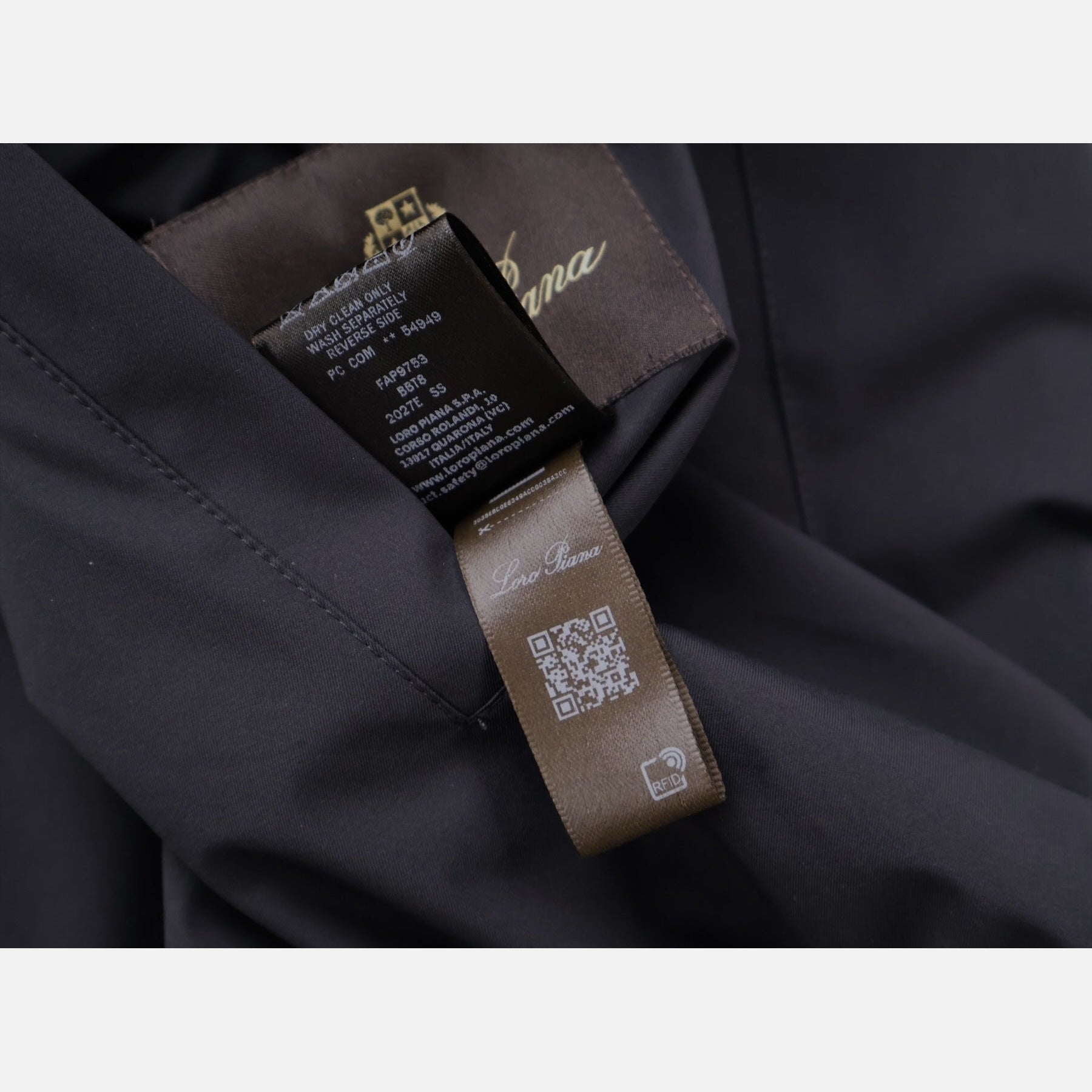 Loro Piana Windmate Bomber Jacket Black