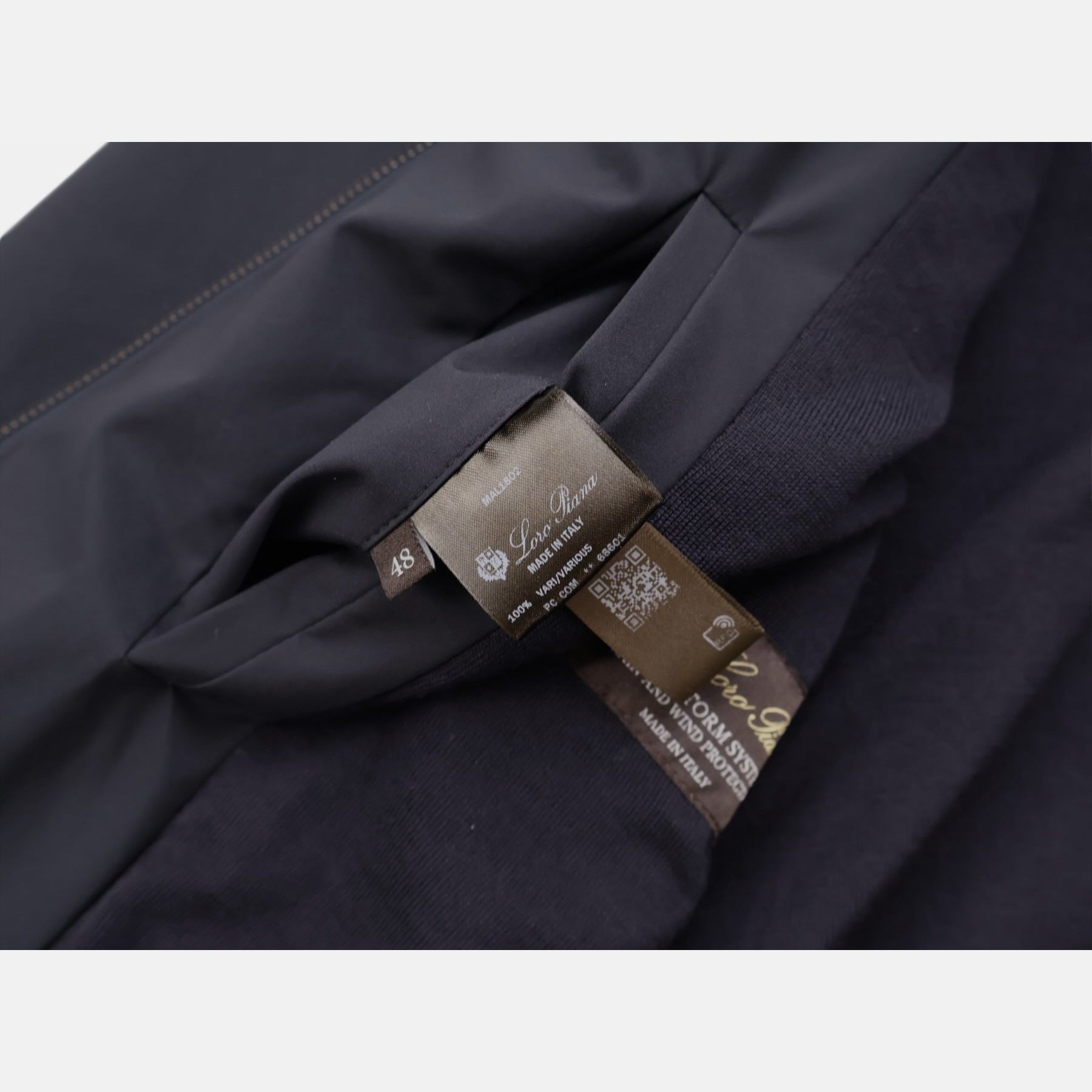 Loro Piana Windwish Matis Blouson Jacket Midnight Blue