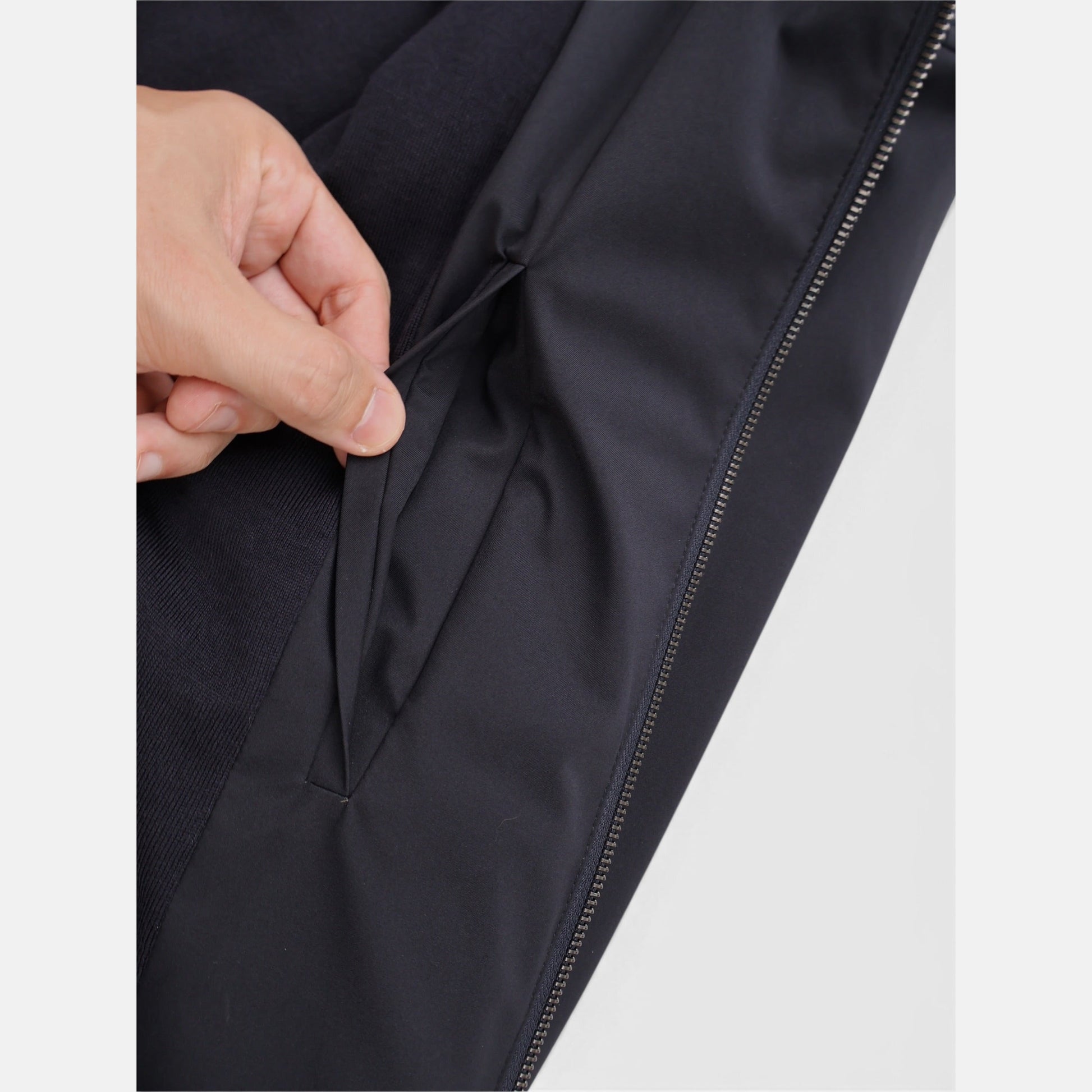 Loro Piana Windwish Matis Blouson Jacket Midnight Blue