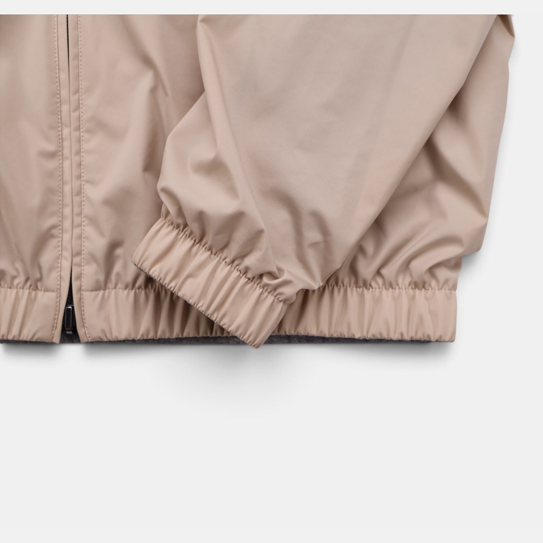 Loro Piana Windmate Bomber Sand Shell
