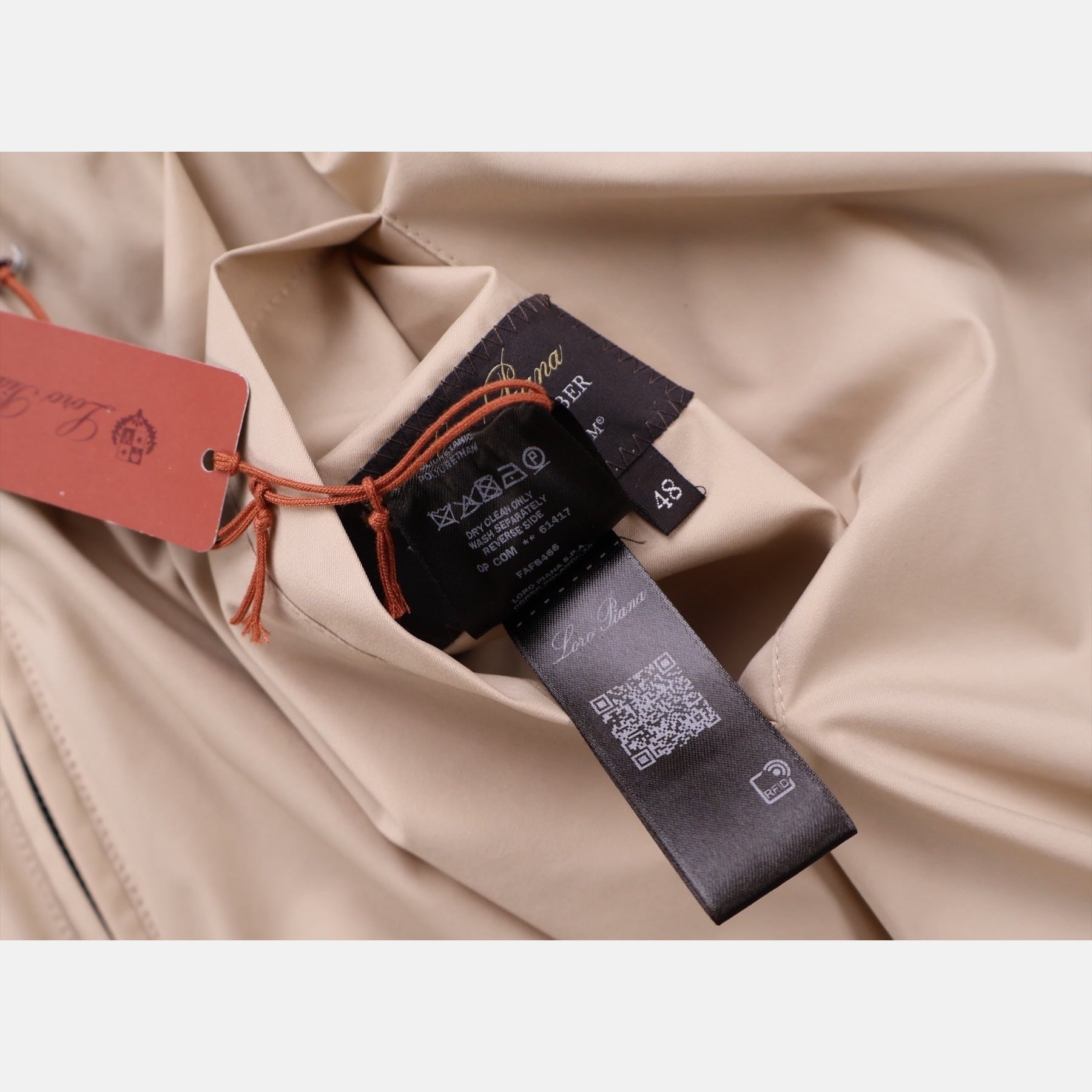 Loro Piana Windmate Bomber Sand Shell