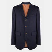 Loro Piana Vicuña Single Breasted Blazer Navy (L)