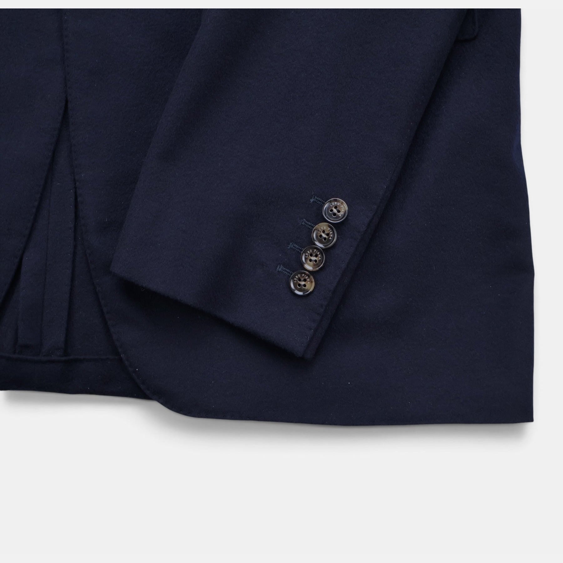 Loro Piana Vicuña Single Breasted Blazer Navy (L)