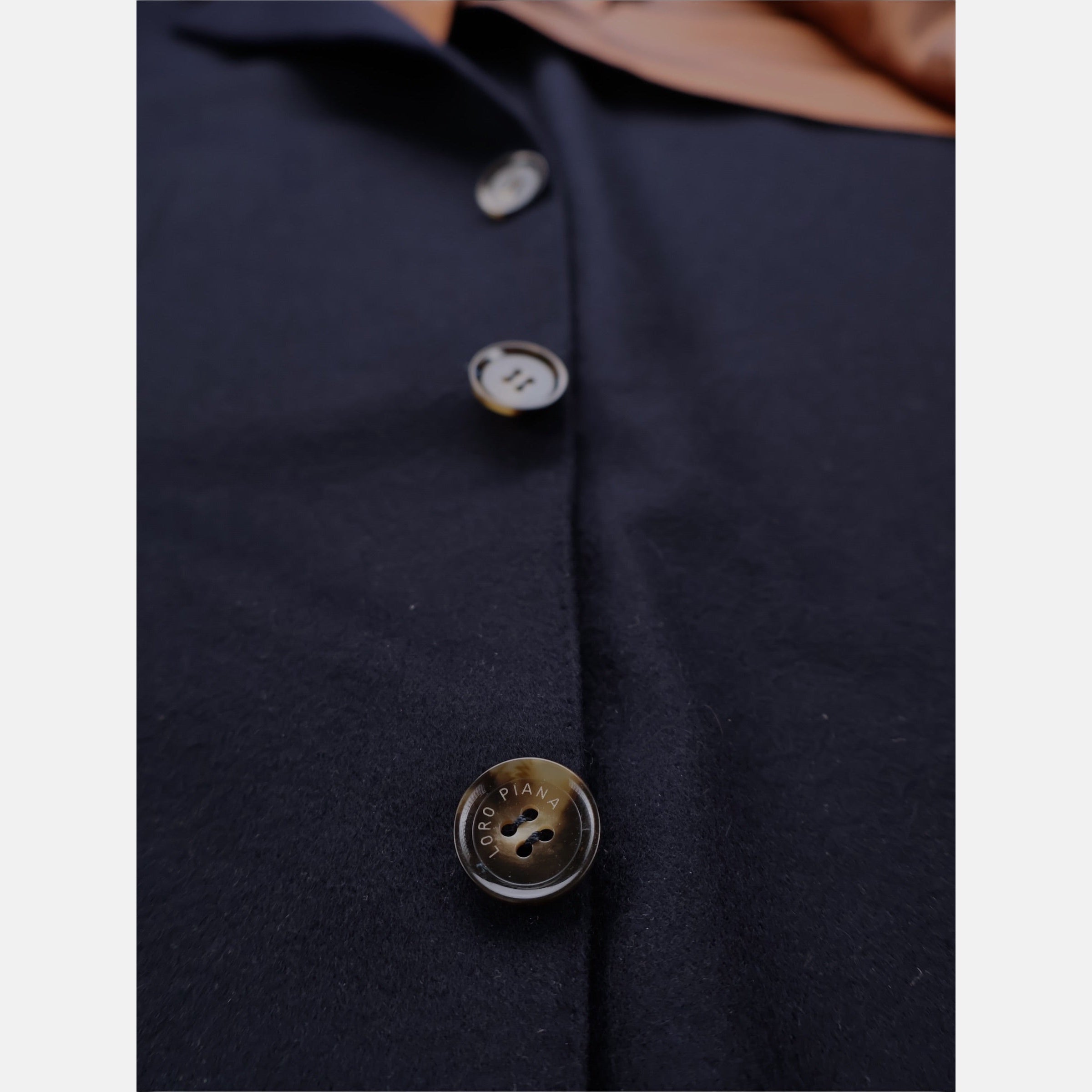 Loro Piana Vicuña Single Breasted Blazer Navy (L)