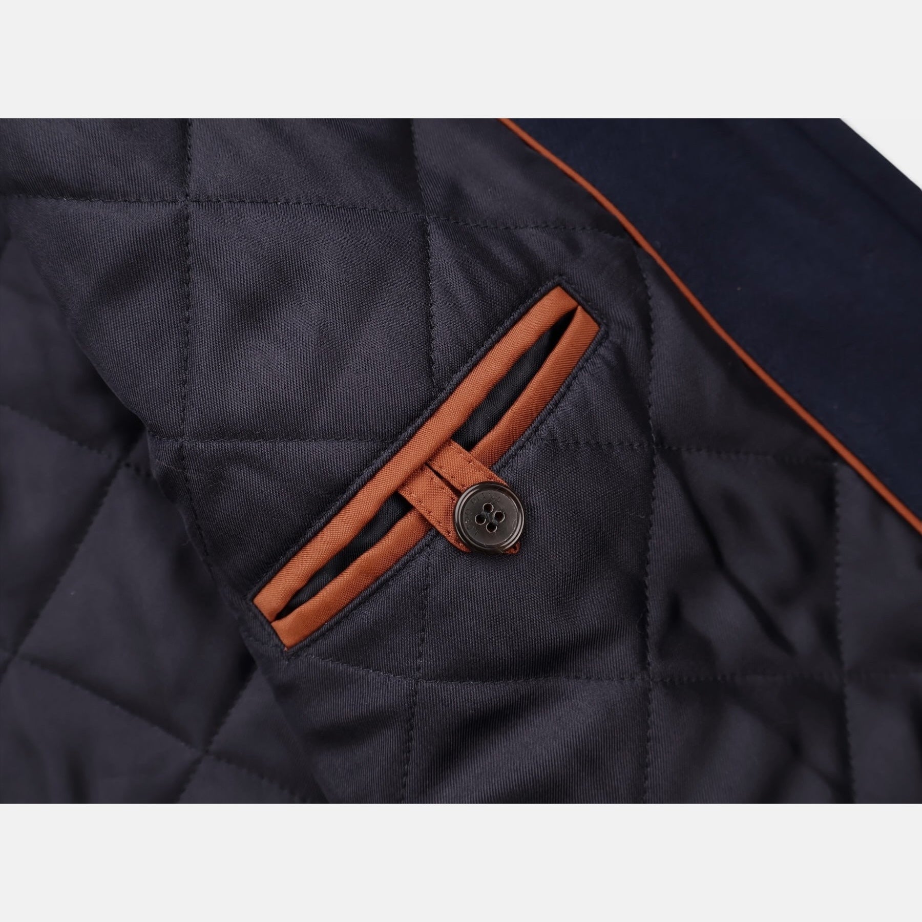Loro Piana Tunari vest in navy vicuña, silk and cashmere blend