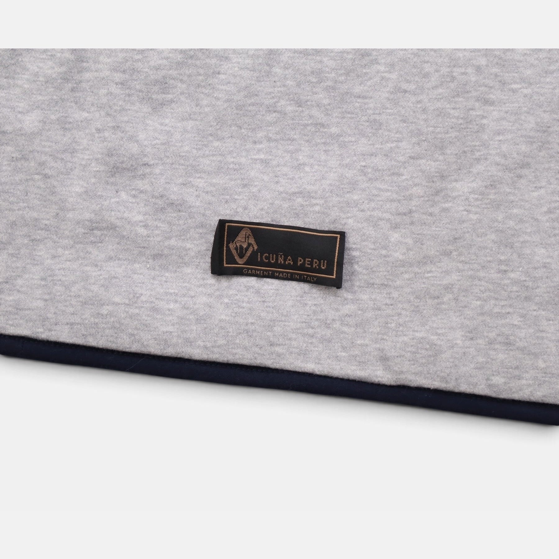 Loro Piana quilted gilet in navy vicuña, cashmere-lined