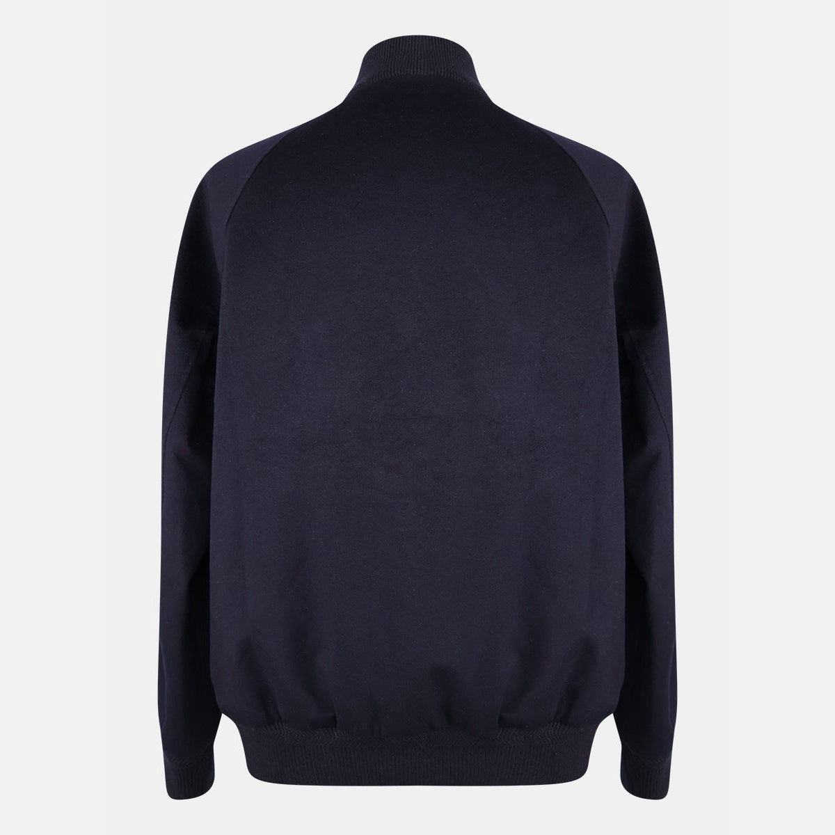 Loro Piana Ardmore bomber jacket in navy vicuña