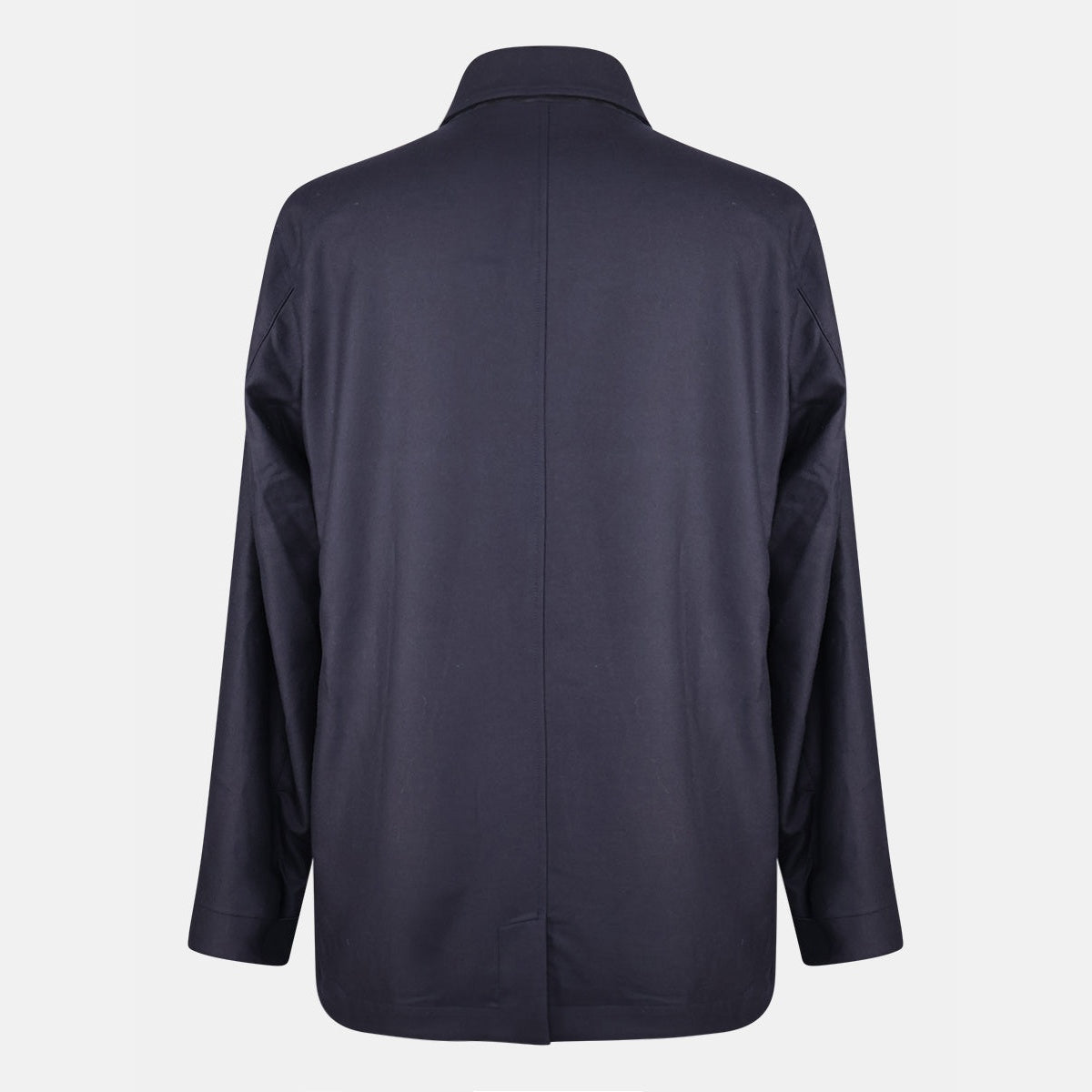 Loro Piana Gift of Kings Bowery blouson coat in navy merino wool