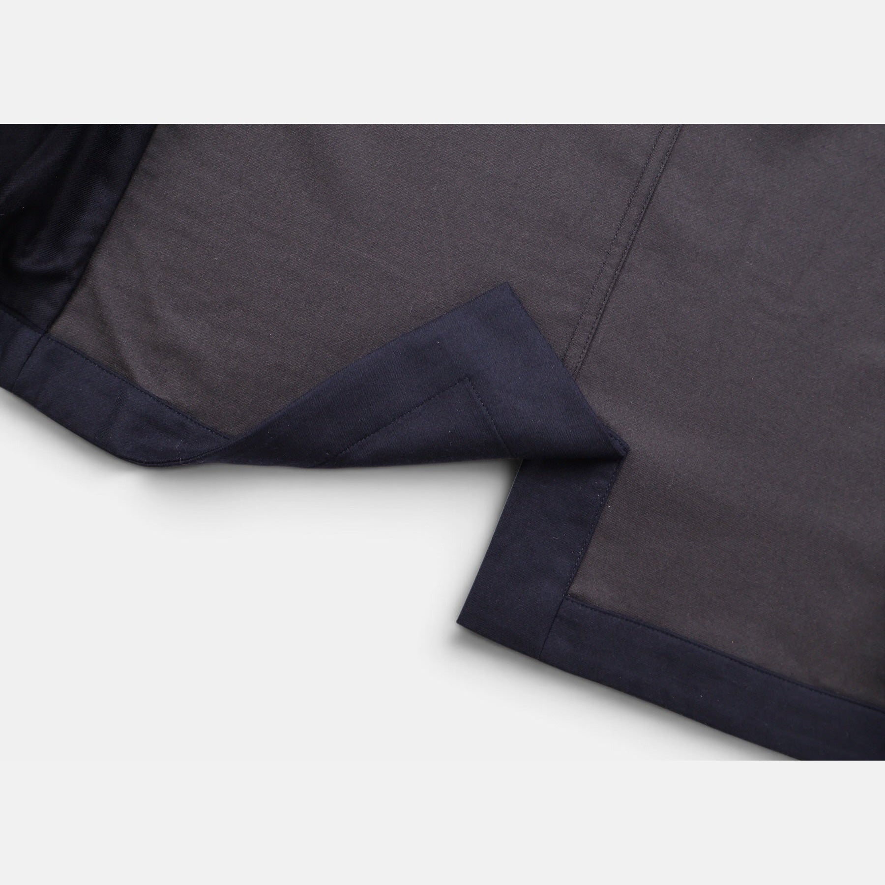 Loro Piana Gift of Kings Bowery blouson coat in navy merino wool