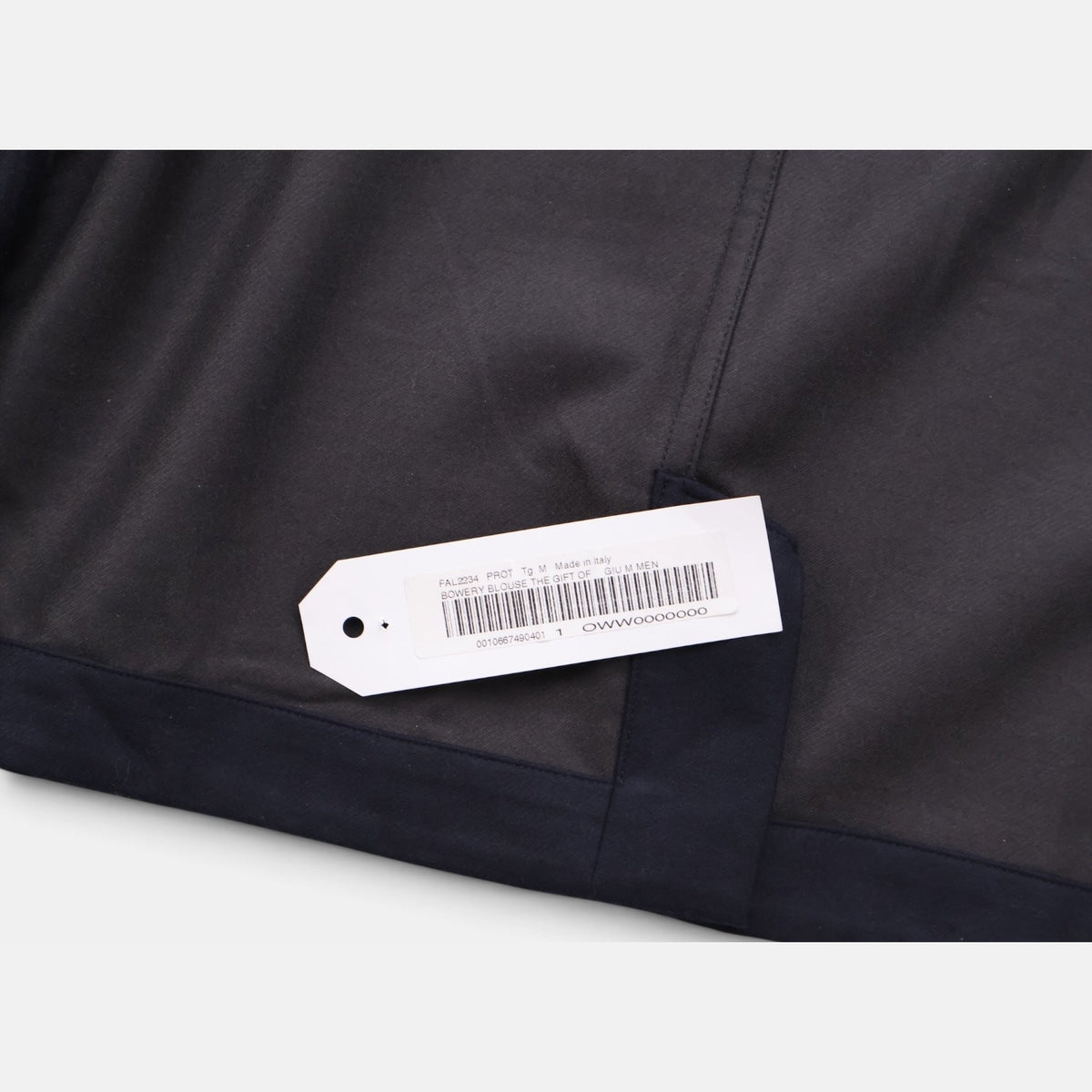 Loro Piana Gift of Kings Bowery blouson coat in navy merino wool