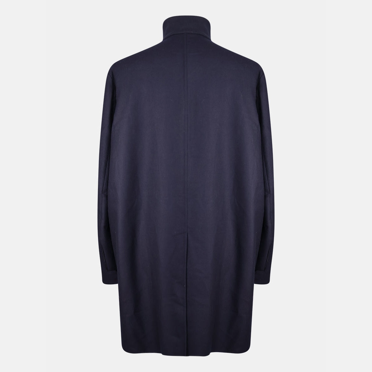 Loro Piana Gift of Kings Yorkville coat in navy merino wool