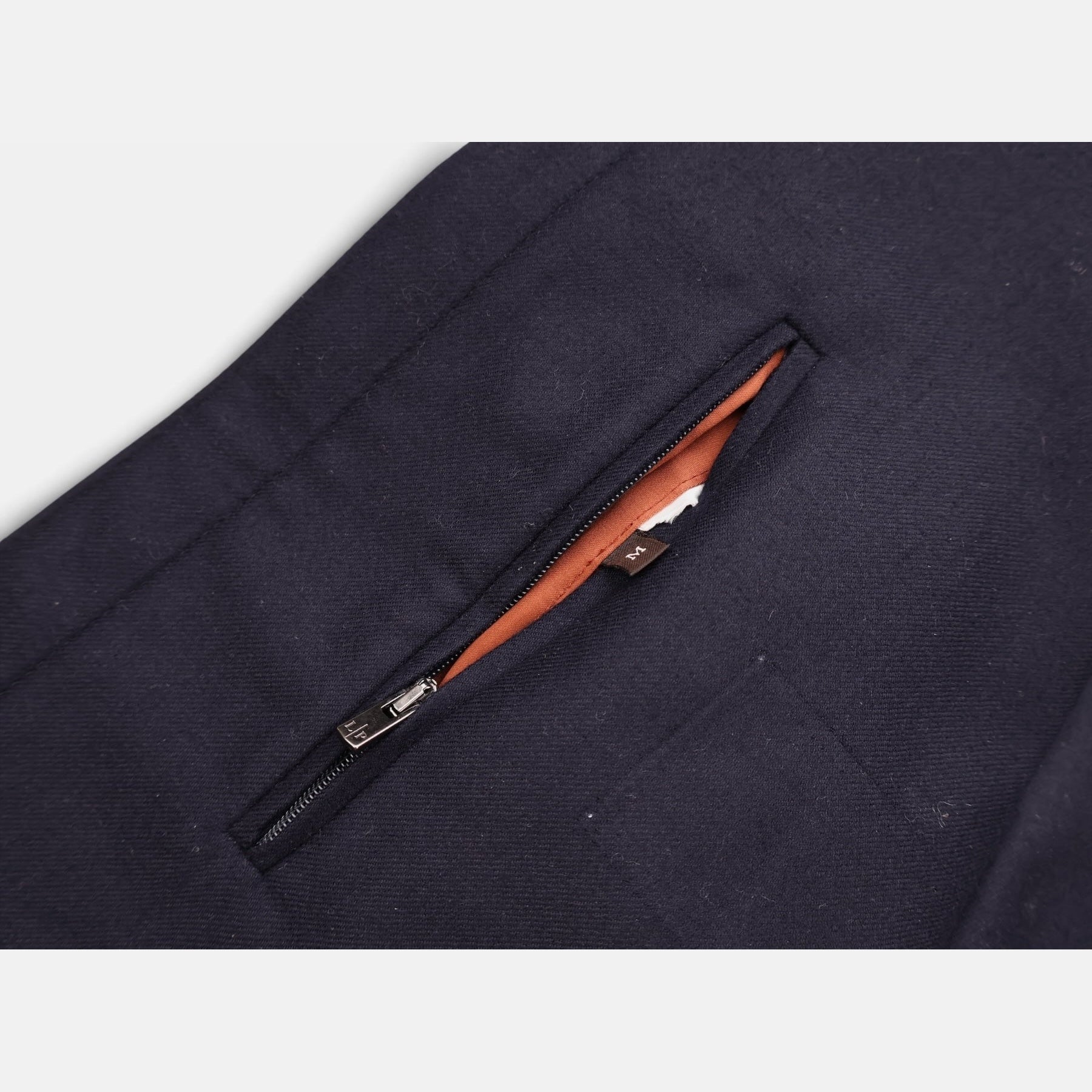 Loro Piana Gift of Kings Yorkville coat in navy merino wool