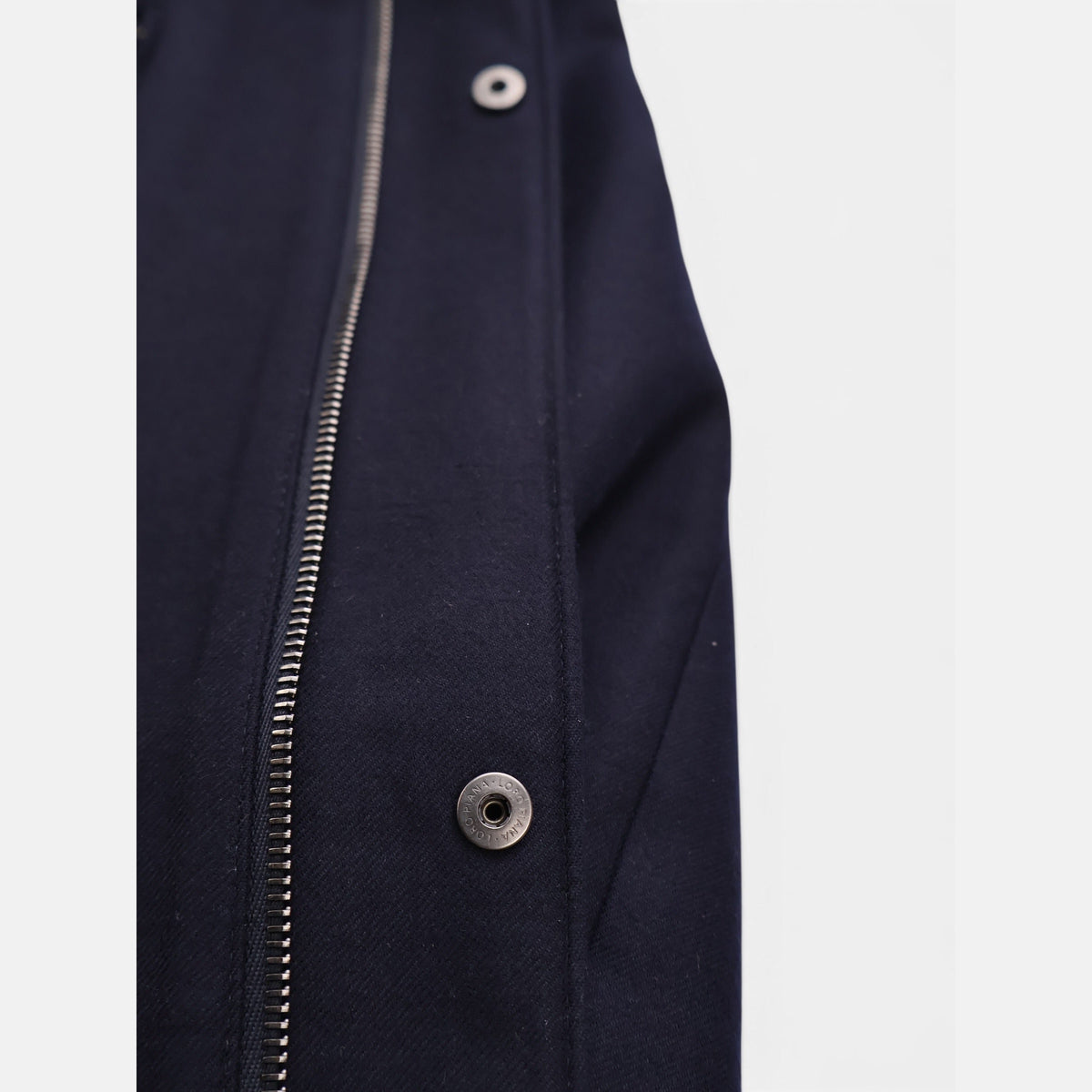 Loro Piana Gift of Kings Yorkville coat in navy merino wool
