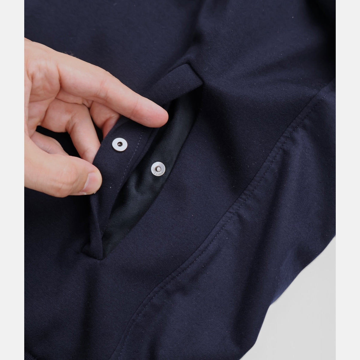 Loro Piana Double The Gift Of Kings® Vellano Hooded Bomber Navy (L)