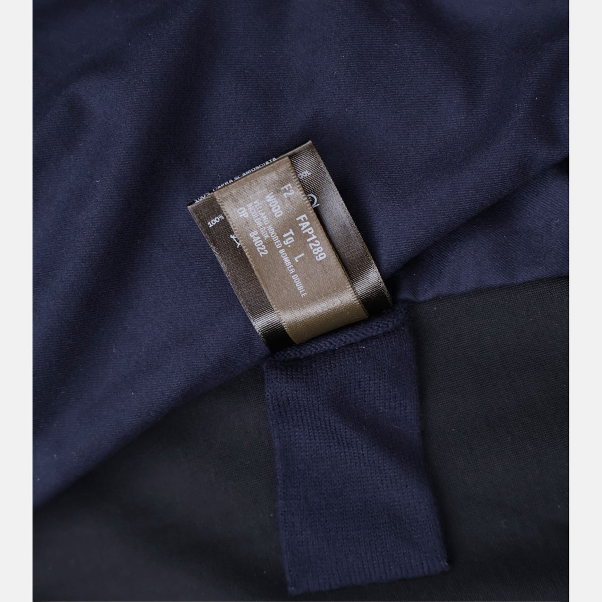 Loro Piana Double The Gift Of Kings® Vellano Hooded Bomber Navy (L)