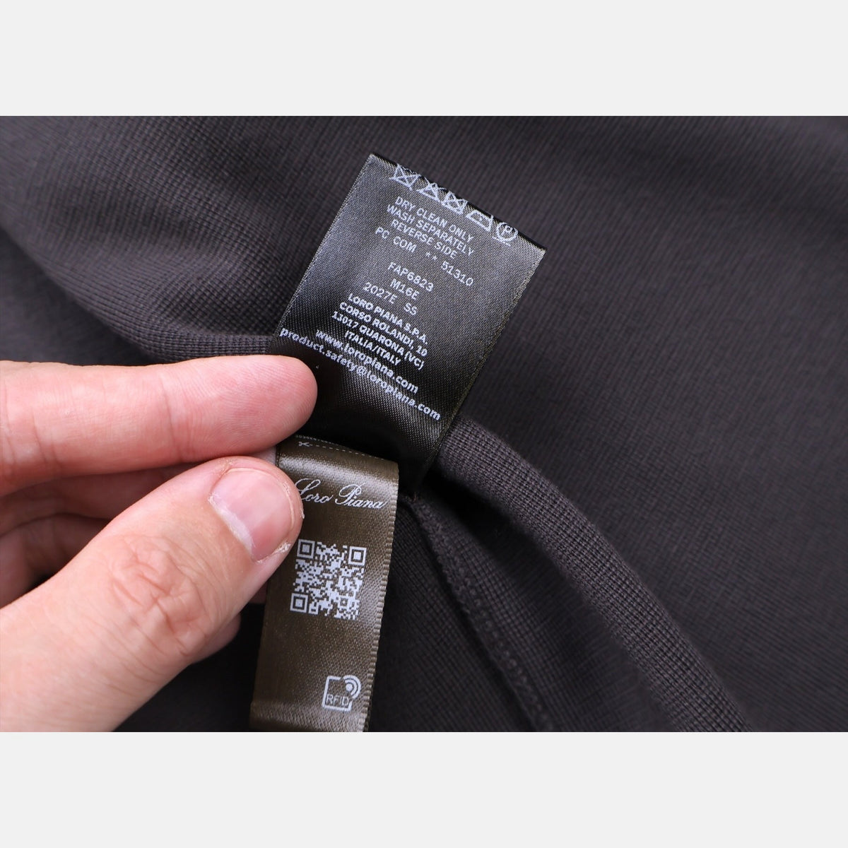 Loro Piana brown merino wool patch-pocket overshirt jacket, Gift of Kings