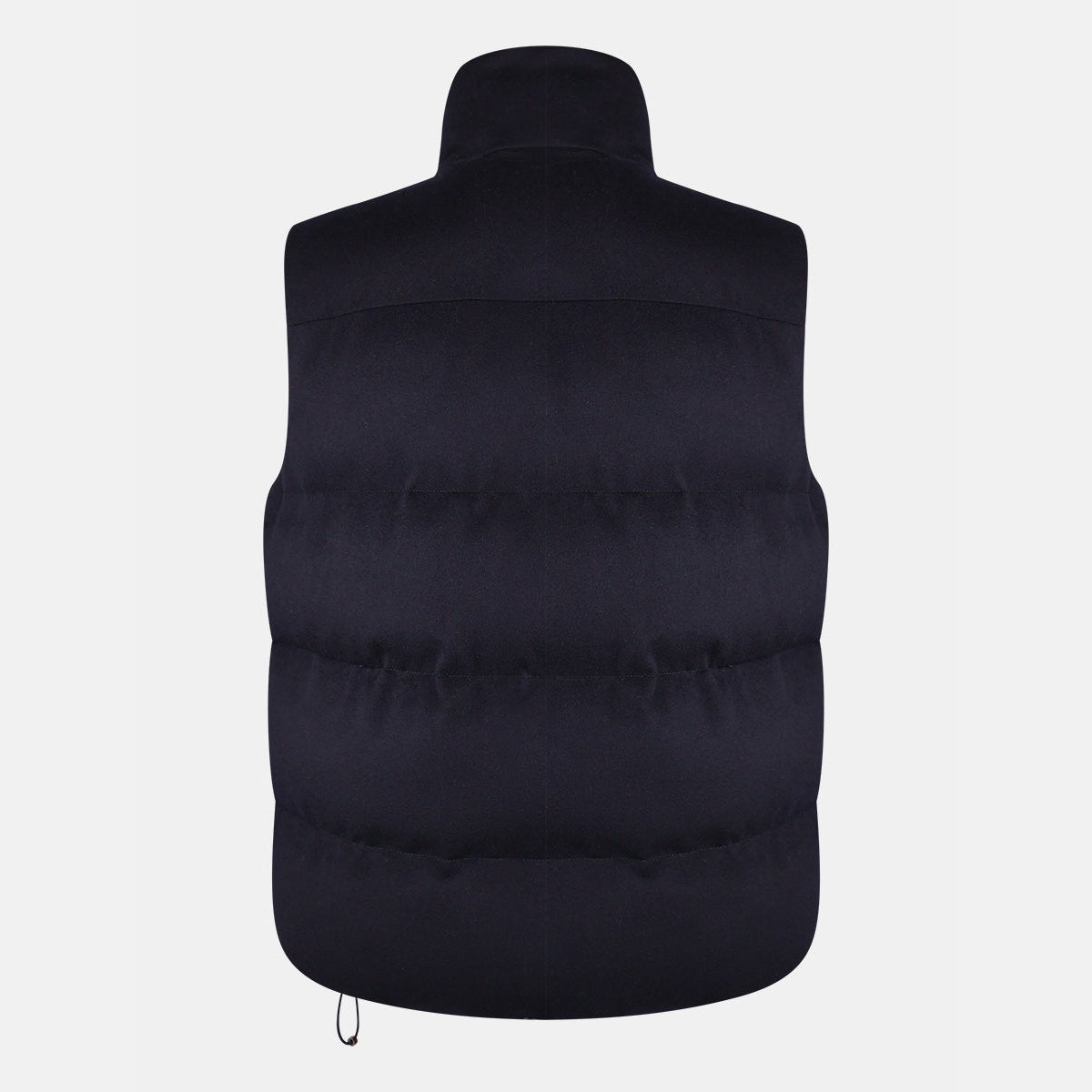 Loro Piana navy cashmere puffer gilet