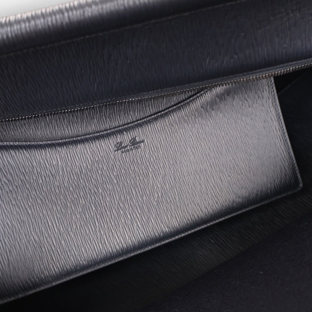 Zibeli Leather Cashmere L50 Loom Weekender Bag