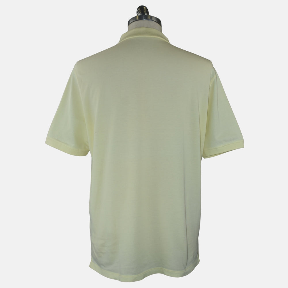 Light Yellow Cotton Poloshirt (XXL)
