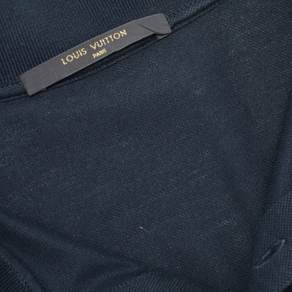 Black Cotton Poloshirt (XL)