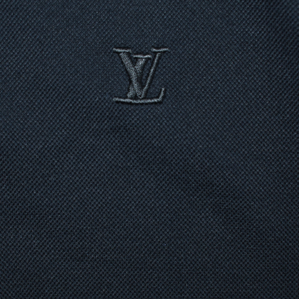 Black Cotton Poloshirt (XL)