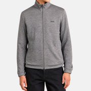 White/Grey "Brezza" Cashmere Reversible Blouson (EU 48)