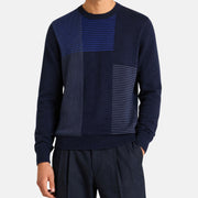 Navy "Gift of Kings" Wool Sweater (EU 50)