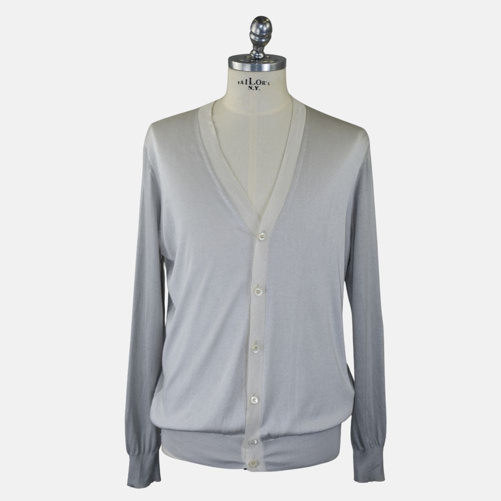 Light Grey Silk Cardigan (EU 52)