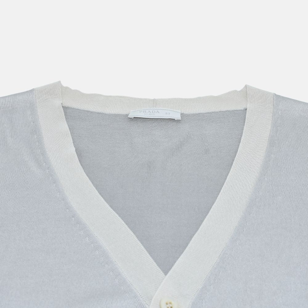 Light Grey Silk Cardigan (EU 52)
