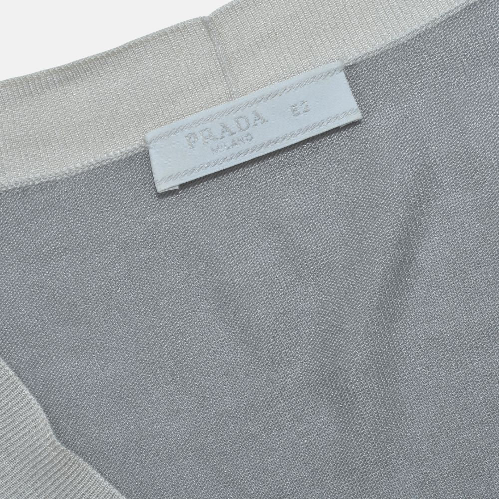 Light Grey Silk Cardigan (EU 52)