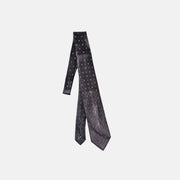 Grey Silk Tie