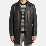 Black Leather Jacket (L)