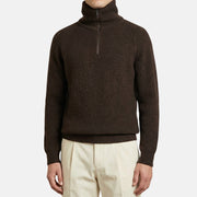 Dark Brown Sweater made of Cashmere (EU 48)