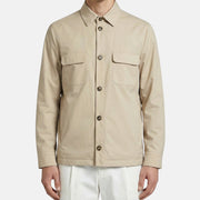 Beige Windmate Overshirt made of Polyamide (S)