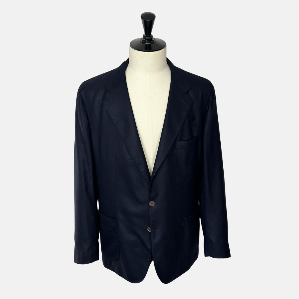 Dark Navy Cashmere Blazer (3XL)