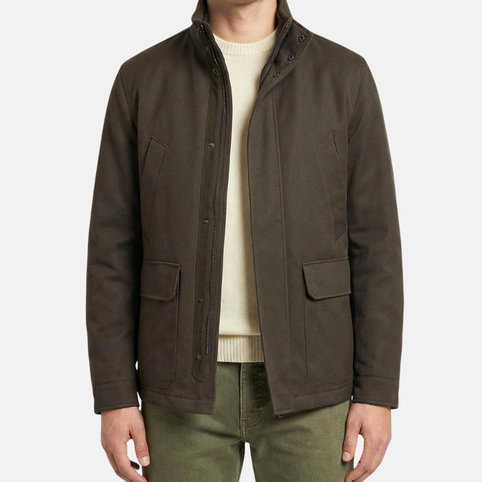 Mud Brown Jacket made of Cotton/Cashmere (EU 48)