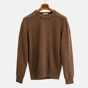 Brown Sweater Made of Lambswool (L)