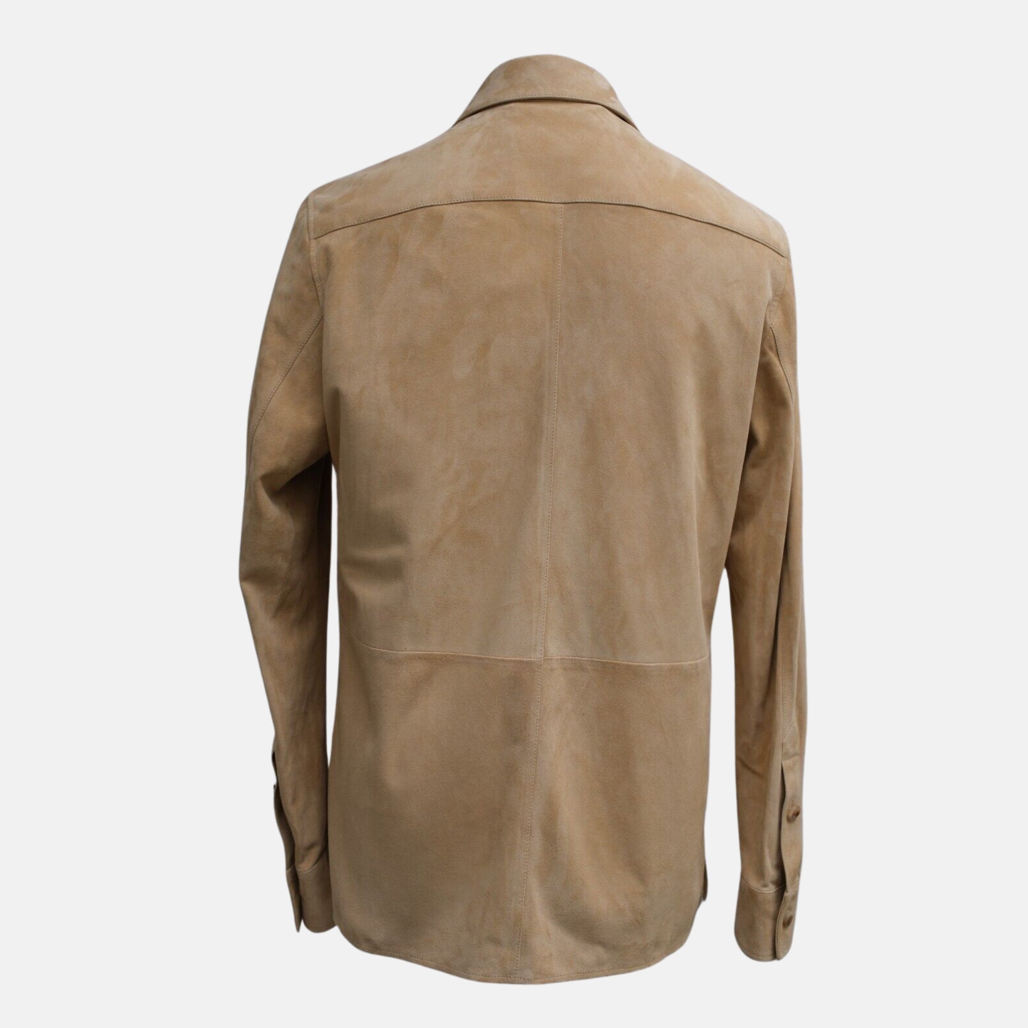 Sand Jacket Made of Suede