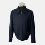 Navy Jacket made of Wolle