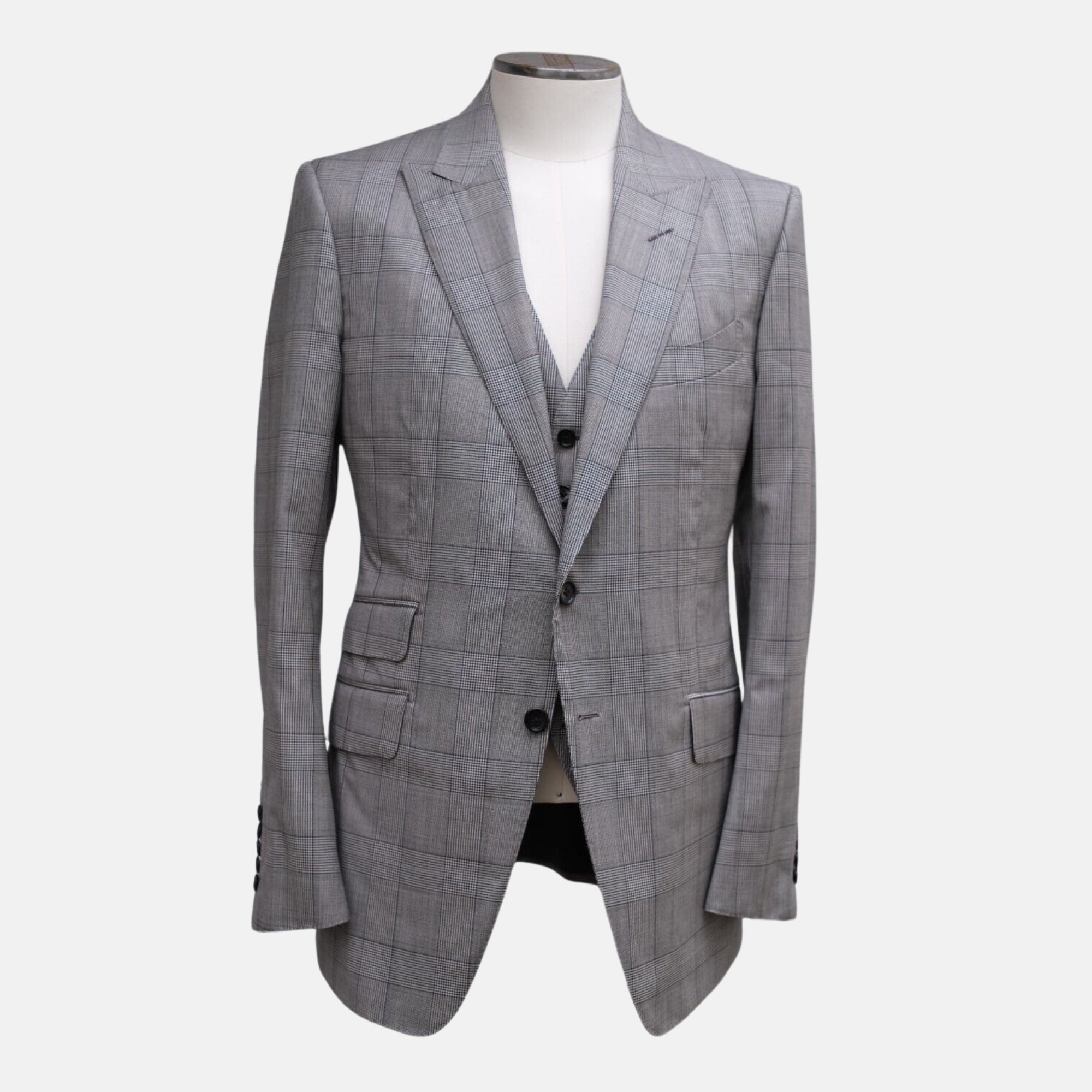 Grey Suit Made of Wool