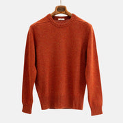 Red/Orange Sweater made of Lambswool (L)