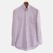 Multicolored Checked Shirt Made of Cotton