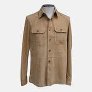 Sand Jacket Made of Suede