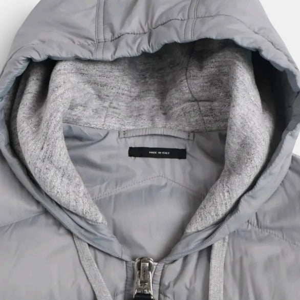 Tom Ford Grey Down Vest – pre-owned luxury menswear at Sanpetuna