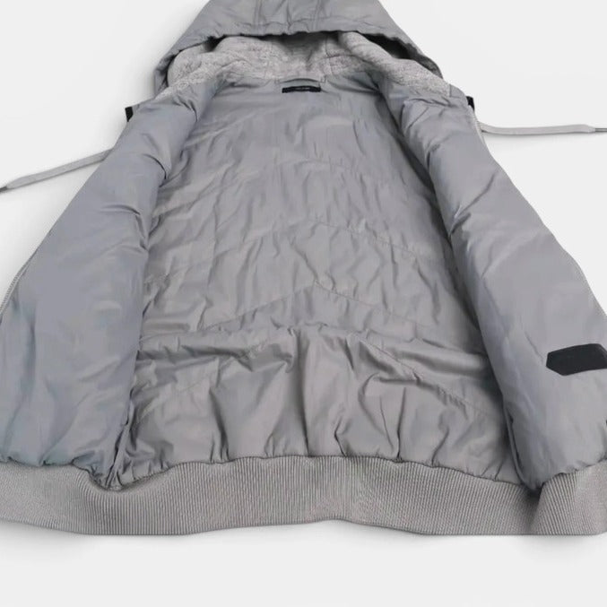 Tom Ford Grey Down Vest – pre-owned luxury menswear at Sanpetuna
