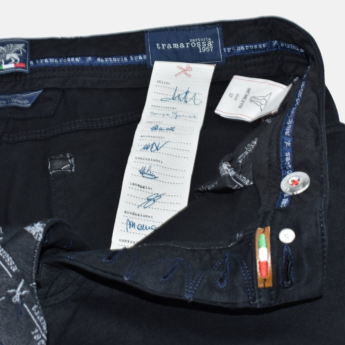 Black Leonardo Cotton Jeans