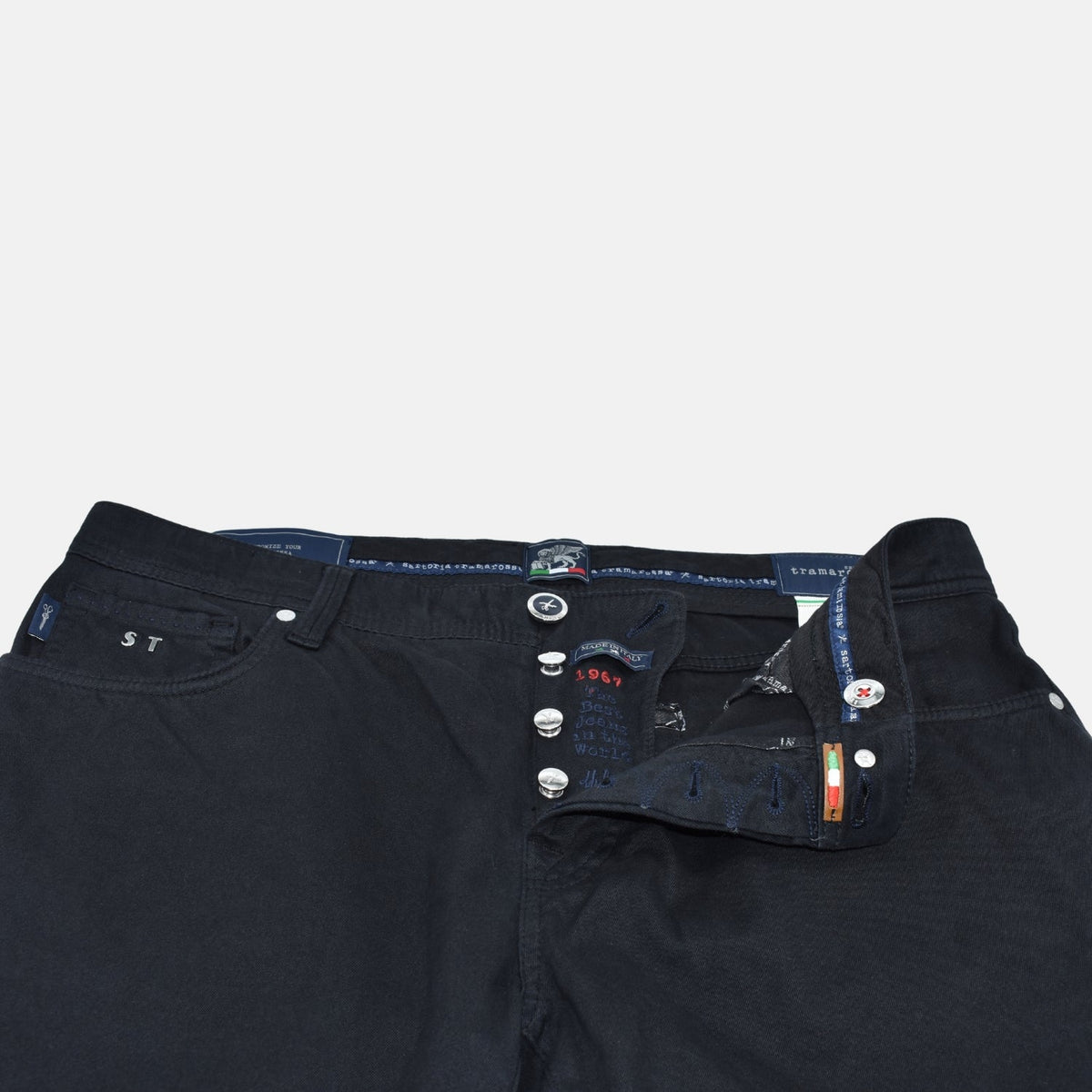 Black Leonardo Cotton Jeans